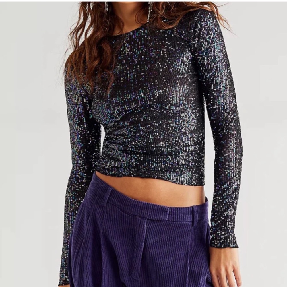 Free people gold rush top